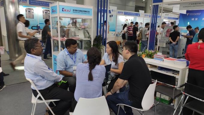 últimas notícias da empresa sobre A tecnologia Co. de Shenzhen KHJ, Ltd participou a mostra 2019 de NEPCON ÁSIA  2