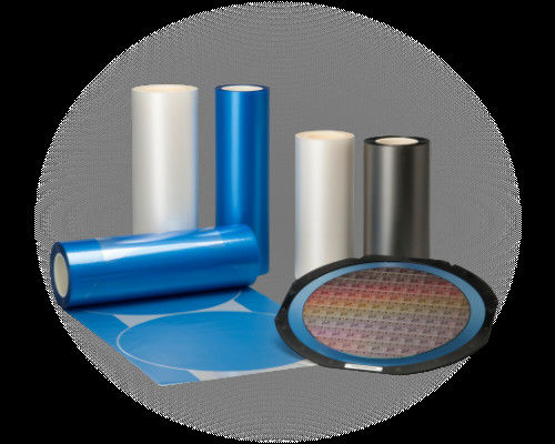 A notícia a mais atrasada da empresa aproximadamente Embalagens de semicondutores introdução de aplicações de filme azul de corte de wafer