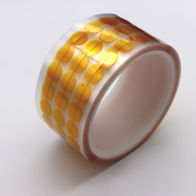 Bom preço Etiquetas retangulares de padrão sólido resistentes a perfurações impressas sob medida para embalagens flexíveis em linha