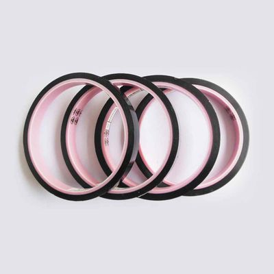 Bom preço Resistência UV Pressão Sensível alongamento 150% Pi fita preço / fita de filme Kapton com padrão simples em linha