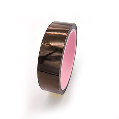 Bom preço Esparadrapo revestido do silicone da resistência térmica da fita do kapton do filme do Polyimide em linha
